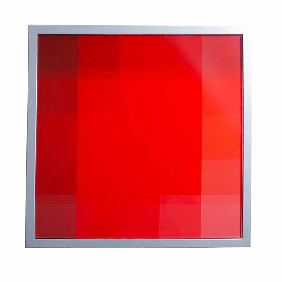 Moderna del metal del café sala de estar 50x50cm Nina, fabricado en Italia viadurini