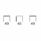 Mesa de centro moderna con tapa redonda de Gres Made in Italy - Stuttgart viadurini