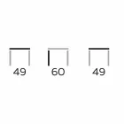 Mesa de centro moderna con tapa redonda de Gres Made in Italy - Stuttgart viadurini