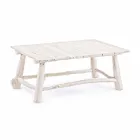 Mesa de centro moderna Homemotion en ramas de teca blanqueada - Bambo viadurini