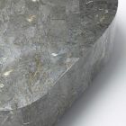 Mesa de centro moderna con forma de piedra fósil - Bowie viadurini