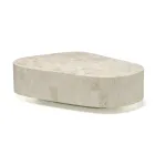 Mesa de centro moderna con forma de piedra fósil - Bowie viadurini