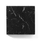 Mesa de Centro Rectangular con Tapa de Mármol Made in Italy - Makino viadurini