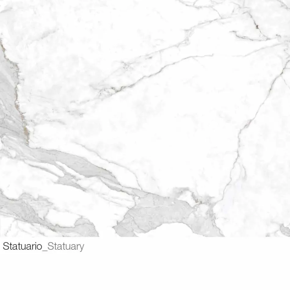 Mesa de centro redonda de cerámica y metal Made in Italy - Livigno viadurini