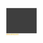 Mesa de centro redonda de lujo en metal pintado Made in Italy - Mina viadurini