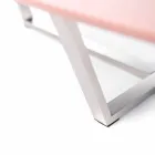 Mesa de salón moderna en forma de Mdf y metal cromado - Pimpa viadurini