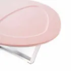 Mesa de salón moderna en forma de Mdf y metal cromado - Pimpa viadurini