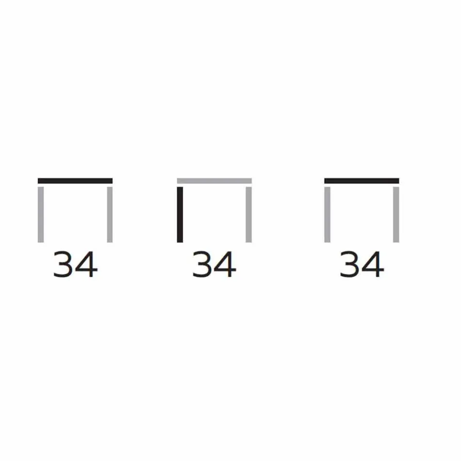 Mesa de centro redonda de madera lacada en negro gris Made in Italy - Stuttgart viadurini