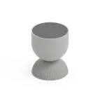 Mesa de Centro de Salón Fabricada en Polietileno de Diferentes Colores - Loopy viadurini