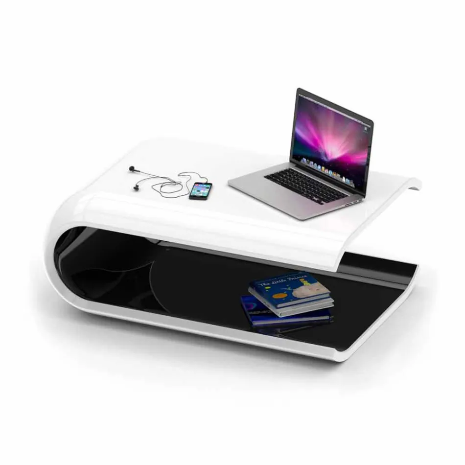 Mesa de centro de diseño en almohada Adamantx® Made in Italy viadurini