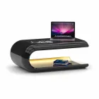 Mesa de centro de diseño en almohada Adamantx® Made in Italy viadurini