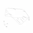 Mesa de diseño Origamo Mabele viadurini