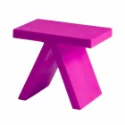 Slide Toy mesa de centro geométrica de interior hecha en color en Italia viadurini