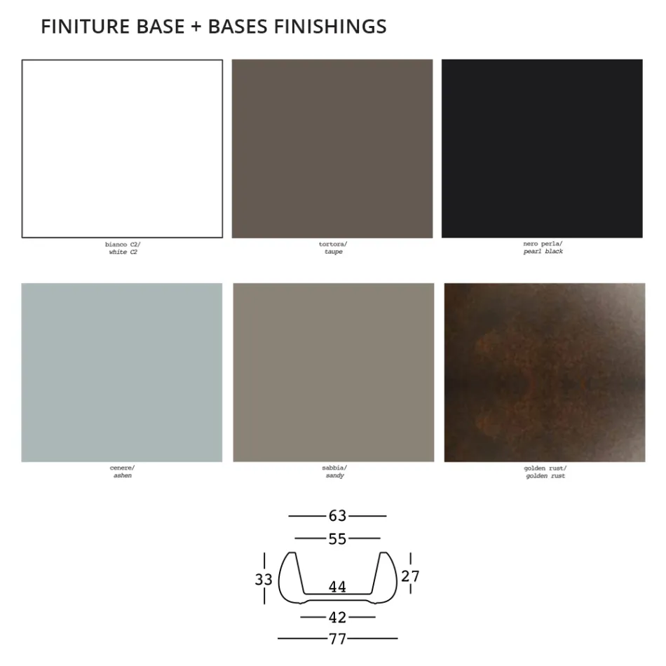 Mesita de jardín con tapa redonda en polietileno Made in Italy - Tibaldo viadurini