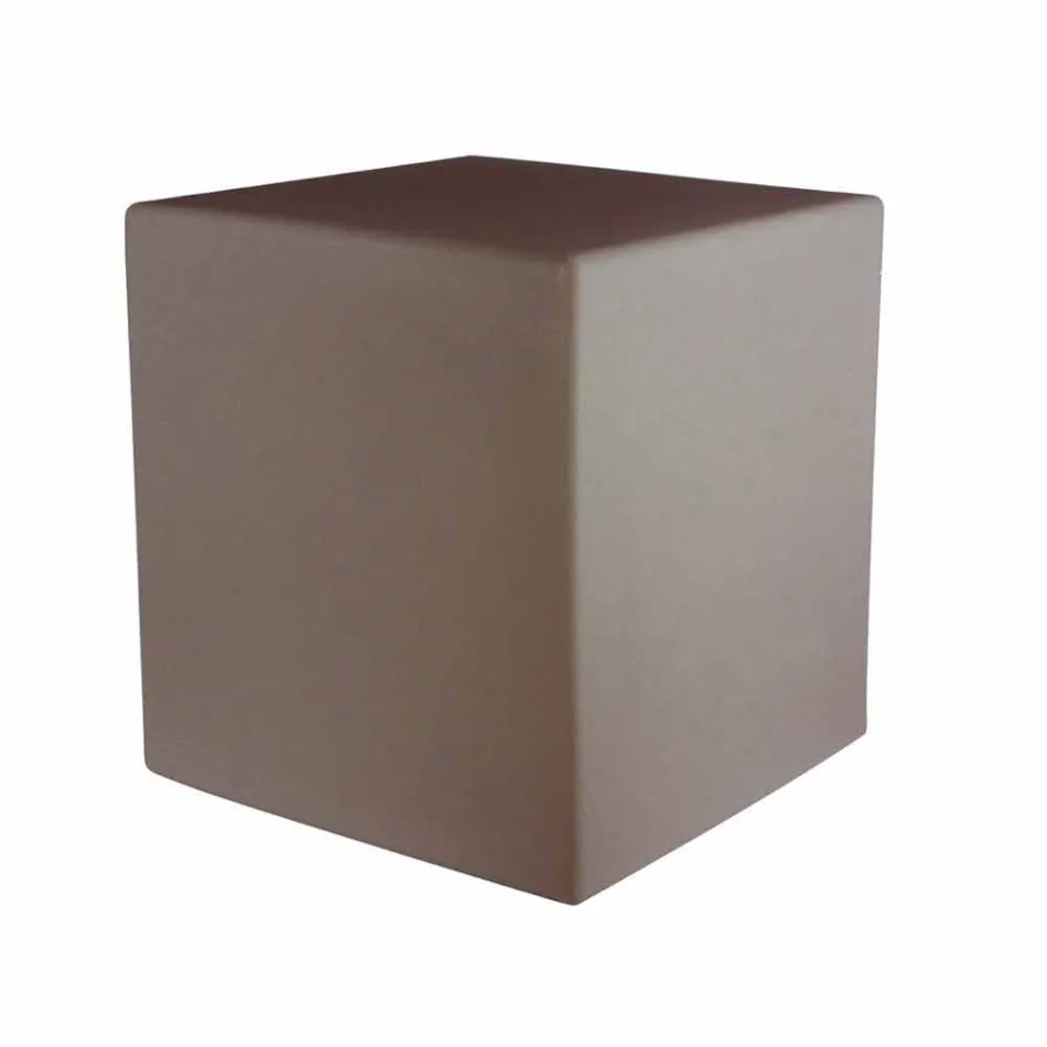 Mesa de centro iluminada de colores de diseño moderno con opción de accesorio - Dadostar viadurini