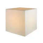 Mesa de centro iluminada de colores de diseño moderno con opción de accesorio - Dadostar viadurini