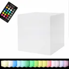 Mesa de centro iluminada de colores de diseño moderno con opción de accesorio - Dadostar viadurini