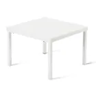 Mesa de centro de jardín apilable en acero galvanizado Made in Italy - Aberdeen viadurini