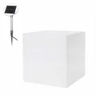 Mesa de centro cuadrada brillante de plástico de colores de diseño moderno - Dadostar viadurini