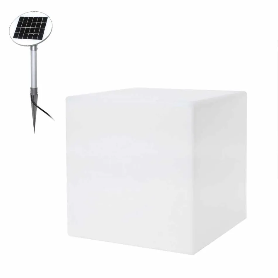 Mesa de centro cuadrada brillante de plástico de colores de diseño moderno - Dadostar viadurini