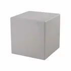 Mesa de centro cuadrada brillante de plástico de colores de diseño moderno - Dadostar viadurini