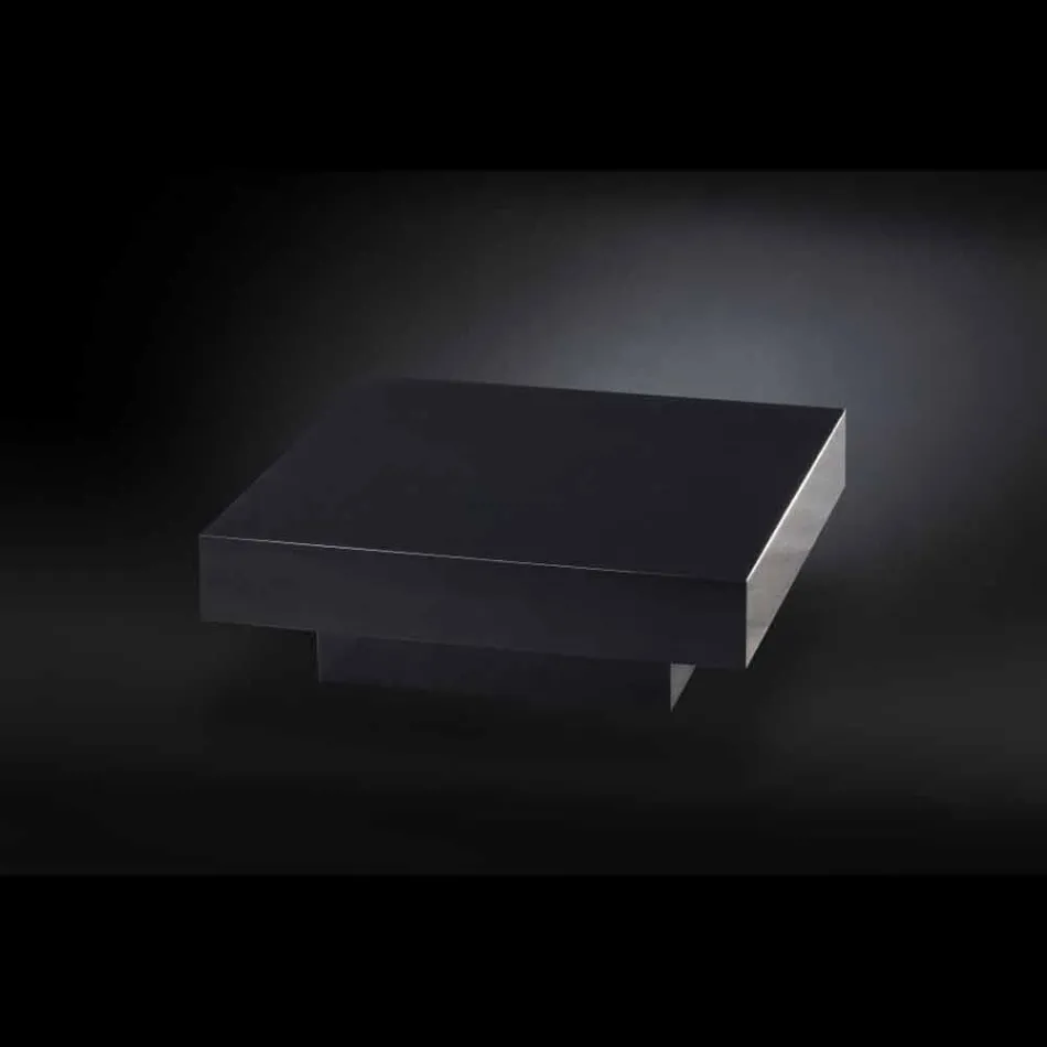 mesa de madera contemporáneo cubierta de metacrilato Loft Cadeau viadurini