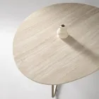 Relia - Mesa de centro moderna de MDF y metal pintado en varios acabados. viadurini