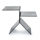 Mesa de centro de plexiglás de color transparente para sala de estar Made in Italy - Kamon viadurini