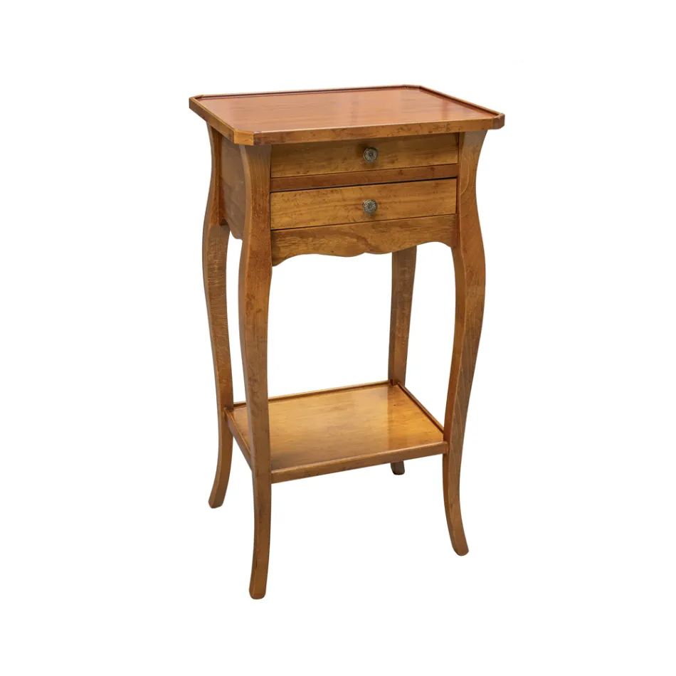 Mesa telefónica de haya en diferentes acabados Made in Italy - Charun viadurini