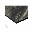 Mesa de centro en metal pintado con tapa de Hpl Made in Italy - Numbo viadurini