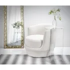 Mesa de centro de plexiglás transparente o de color Made in Italy - Tabli viadurini