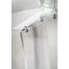 Mesa de centro de plexiglás transparente o de color Made in Italy - Tabli viadurini