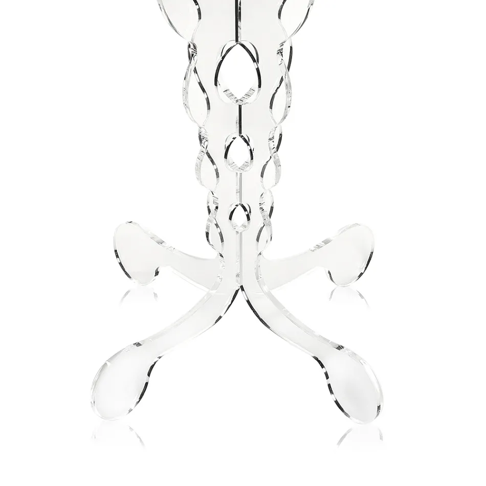 Mesa Redonda de 50 cm de diámetro con diseño moderno Janis, fabricada en Italia viadurini