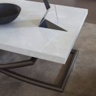 Mesa de centro transformable en mesa de comedor de madera Made in Italy - Aikido viadurini