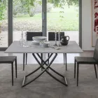 Mesa de centro transformable en mesa de comedor de madera Made in Italy - Aikido viadurini