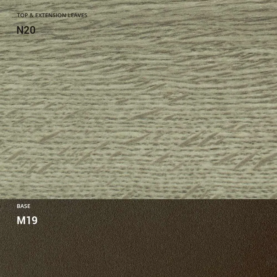 Mesa de centro transformable en mesa de comedor de madera Made in Italy - Aikido viadurini