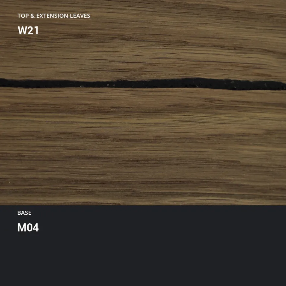 Mesa de centro transformable en mesa de comedor de madera Made in Italy - Polar viadurini