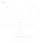 Mesa de centro transformable en metal y madera Made in Italy - Polaris viadurini