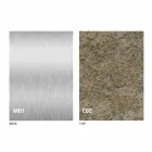 Mesa de centro moderna transformable con tapa de efecto mortero Made in Italy - Salomon viadurini