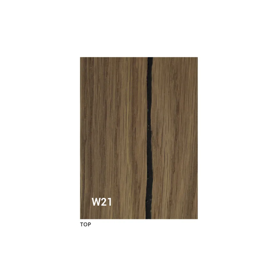 Mesa de centro moderna transformable en madera y metal, Made in Italy - Spirit viadurini