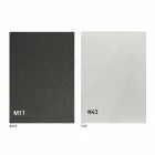 Mesa de centro moderna transformable en metal grafito y tapa de madera - Sistocle viadurini