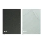 Mesa de centro moderna transformable en metal grafito y tapa de madera - Sistocle viadurini