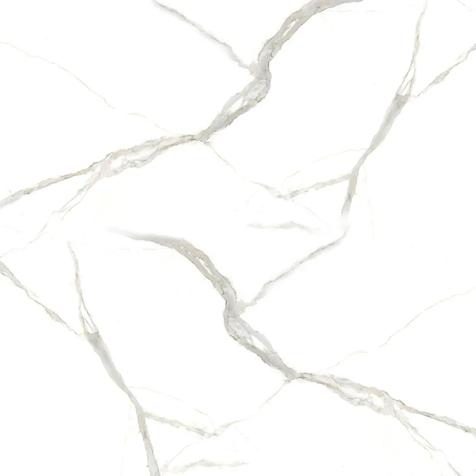 Mesita Tulip Eero Saarinen Alt. 41 de Cerámica Calacatta Michelangelo viadurini