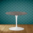 Mesa de Centro Tulip Eero Saarinen H 41 en Cerámica Kira Made in Italy - Escarlata viadurini