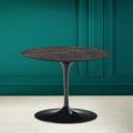 Mesa de Centro Tulip Eero Saarinen H 41 en Cerámica Noir Desire Made in Italy - Escarlata
