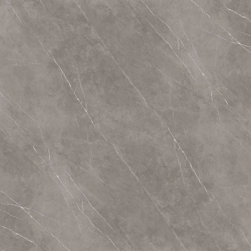 Mesa de Centro Tulip Eero Saarinen H 41 en Cerámica Piedra Gris Made in Italy - Escarlata viadurini