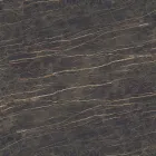 Mesa de Centro Tulip Eero Saarinen H 41 Ovalada en Cerámica Noir Desire Made in Italy - Escarlata viadurini