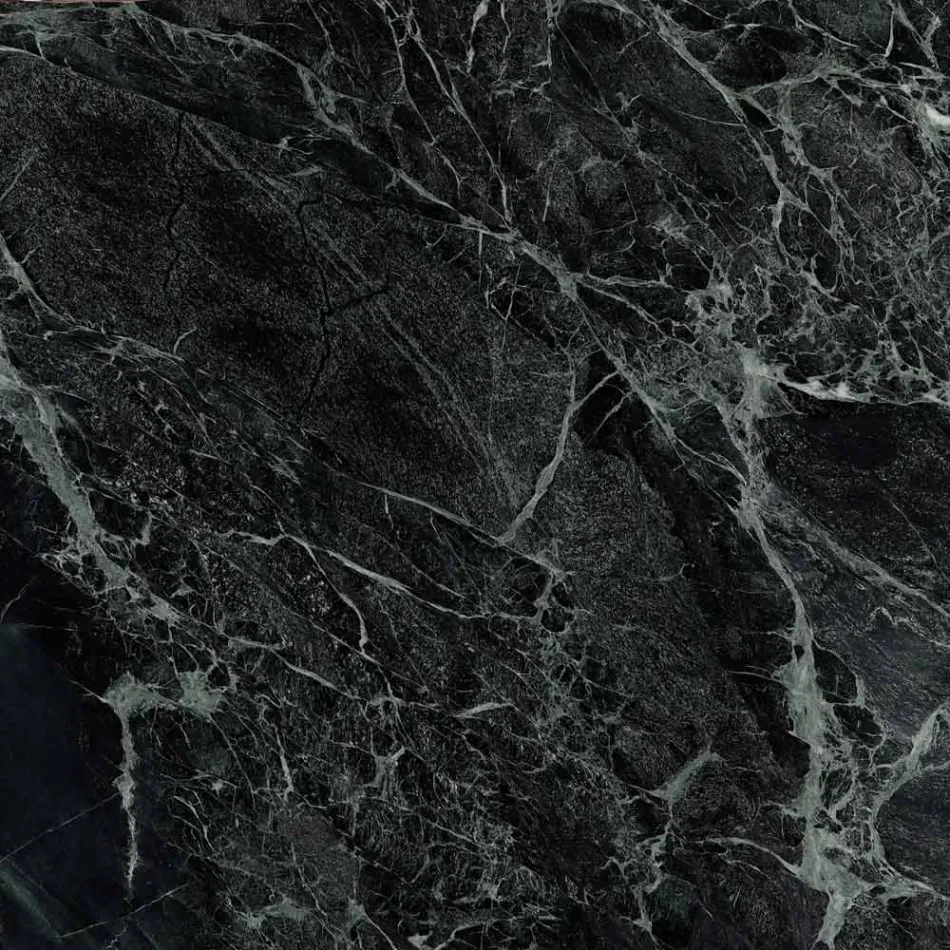 Mesita Tulip Eero Saarinen Alt. 52 Ovalada de Mármol Verde Alpi Made in Italy viadurini