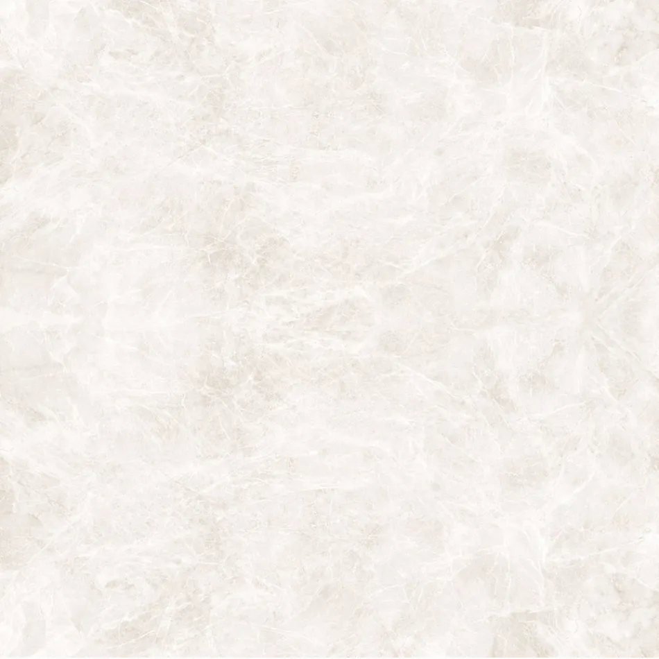 Mesita ovalada Tulip Saarinen Alt. 41 de cerámica Diamond Cream Made in Italy - Escarlata viadurini