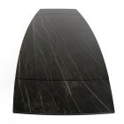 Mesa extensible hasta 276 cm en Cerámica Noir Desir Made in Italy - Equator viadurini
